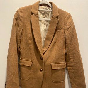 Banana Republic Wool Blazer, Tan, Size 8